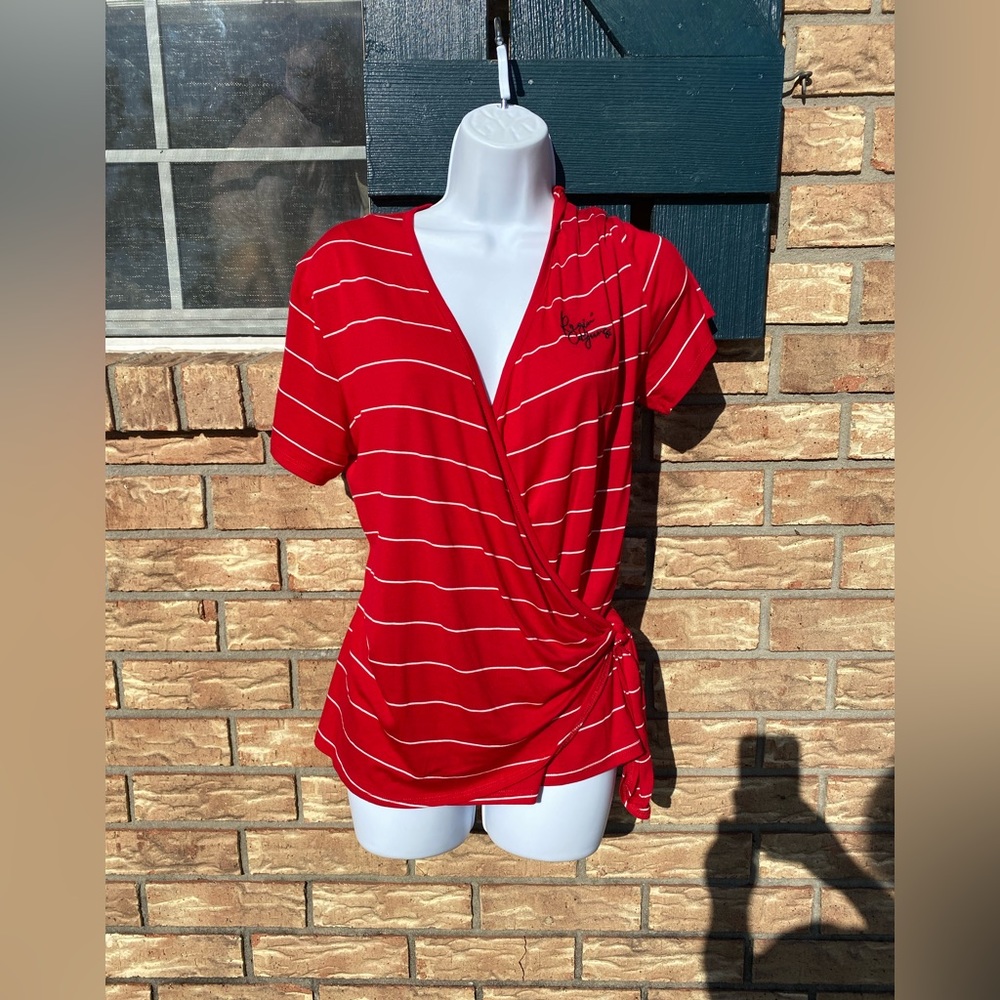 Ull Ragin Cajun Wrap Top Sz L